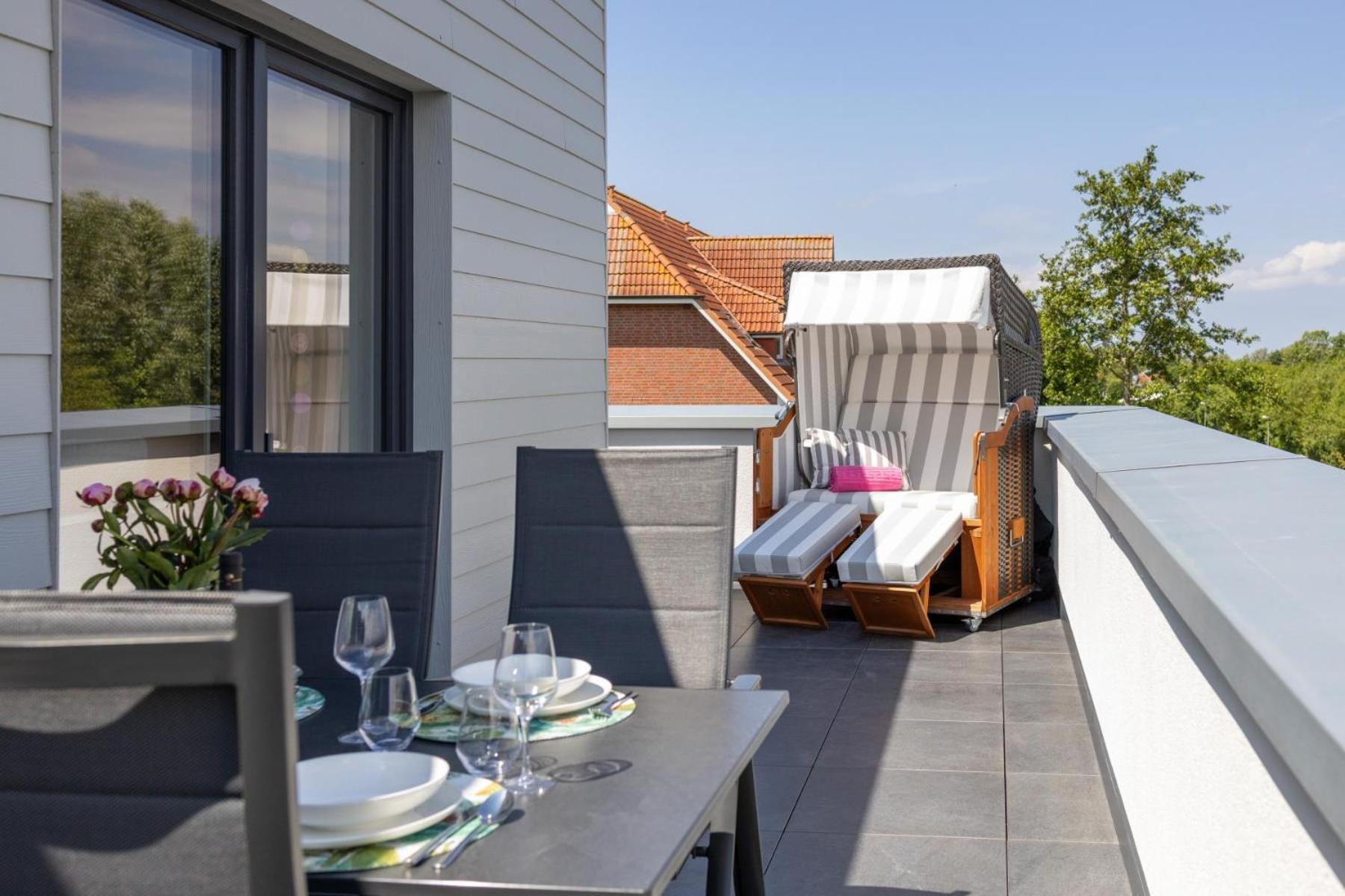 Penthouse 18 - Mit Dachterrasse Und Sauna Dorum Kültér fotó