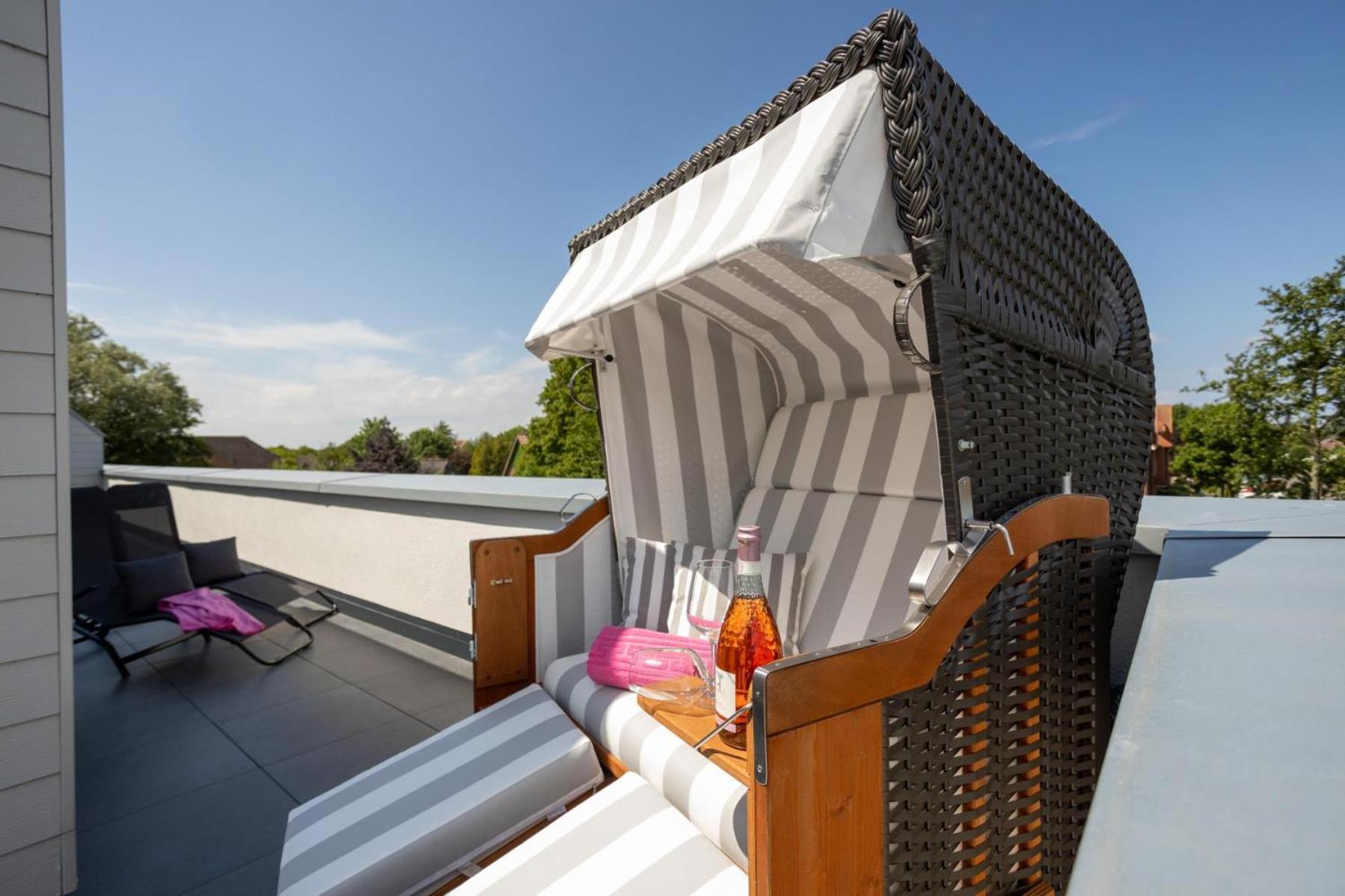 Penthouse 18 - Mit Dachterrasse Und Sauna Dorum Kültér fotó